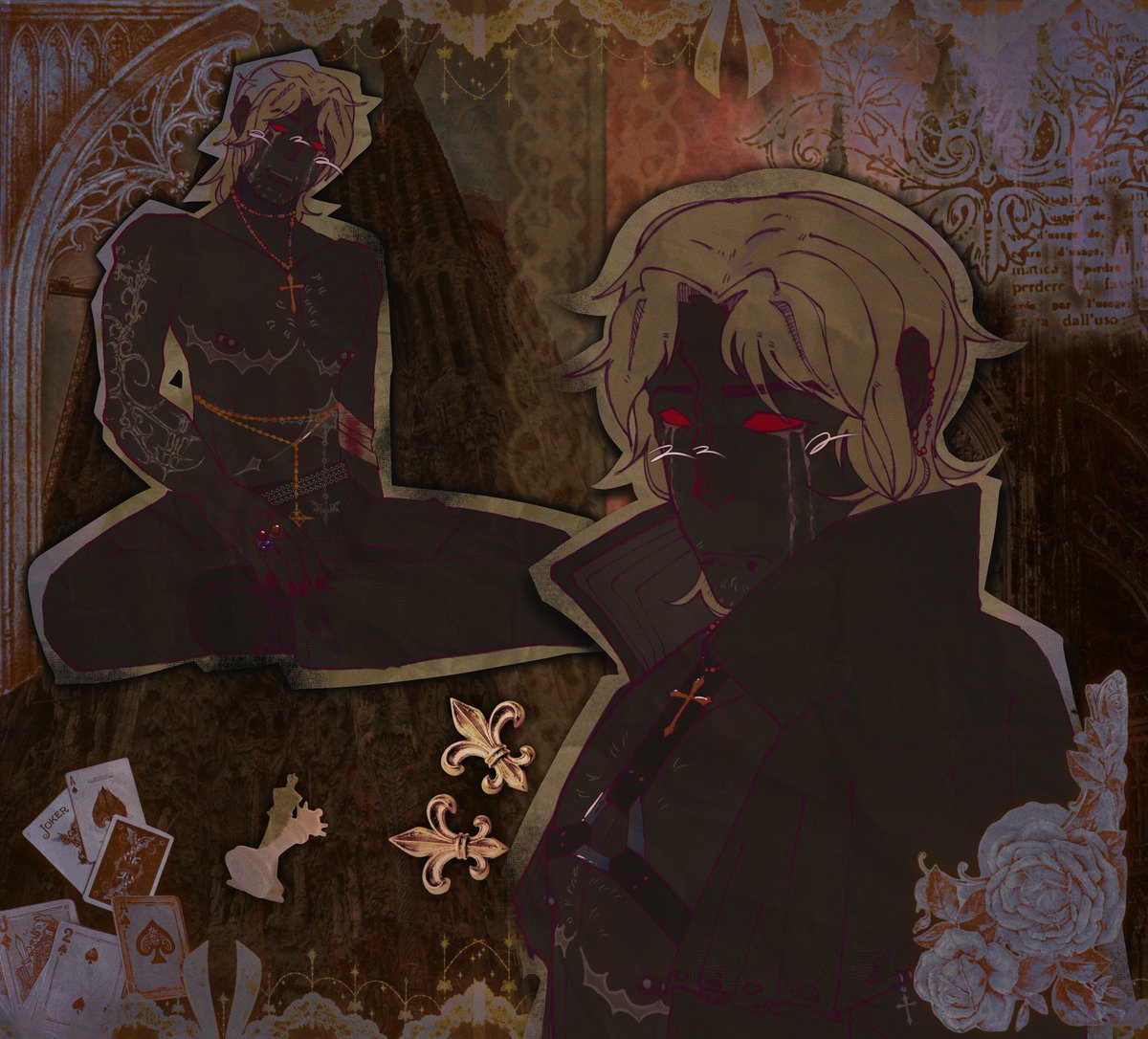 ⚜️Deathbit with gothic touches⚜️
#gambit #remylebeau #xmen #Marvel