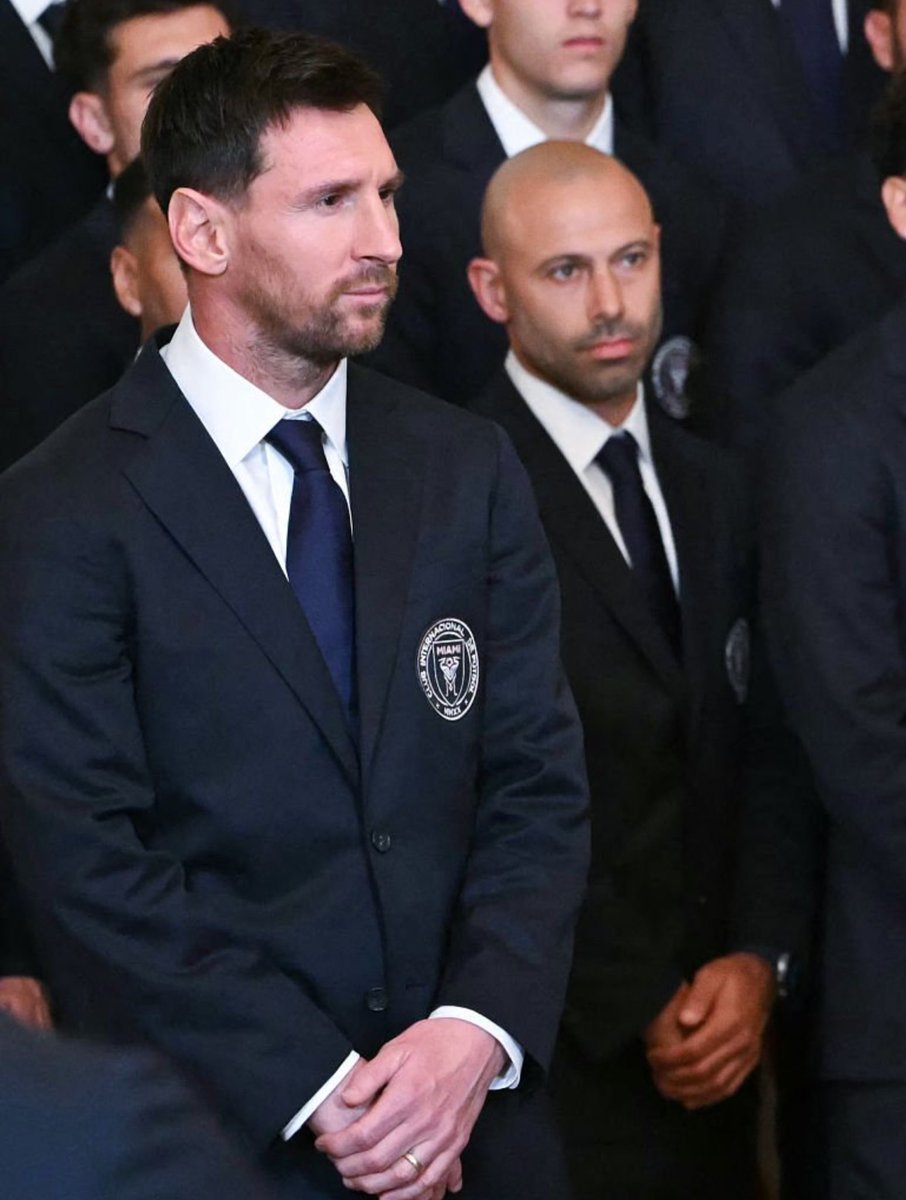 Lionel Andrés Messi en la Casa Blanca.

Aura.