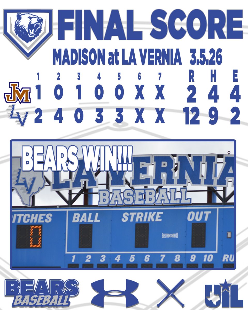 La Vernia High School Baseball tweet media