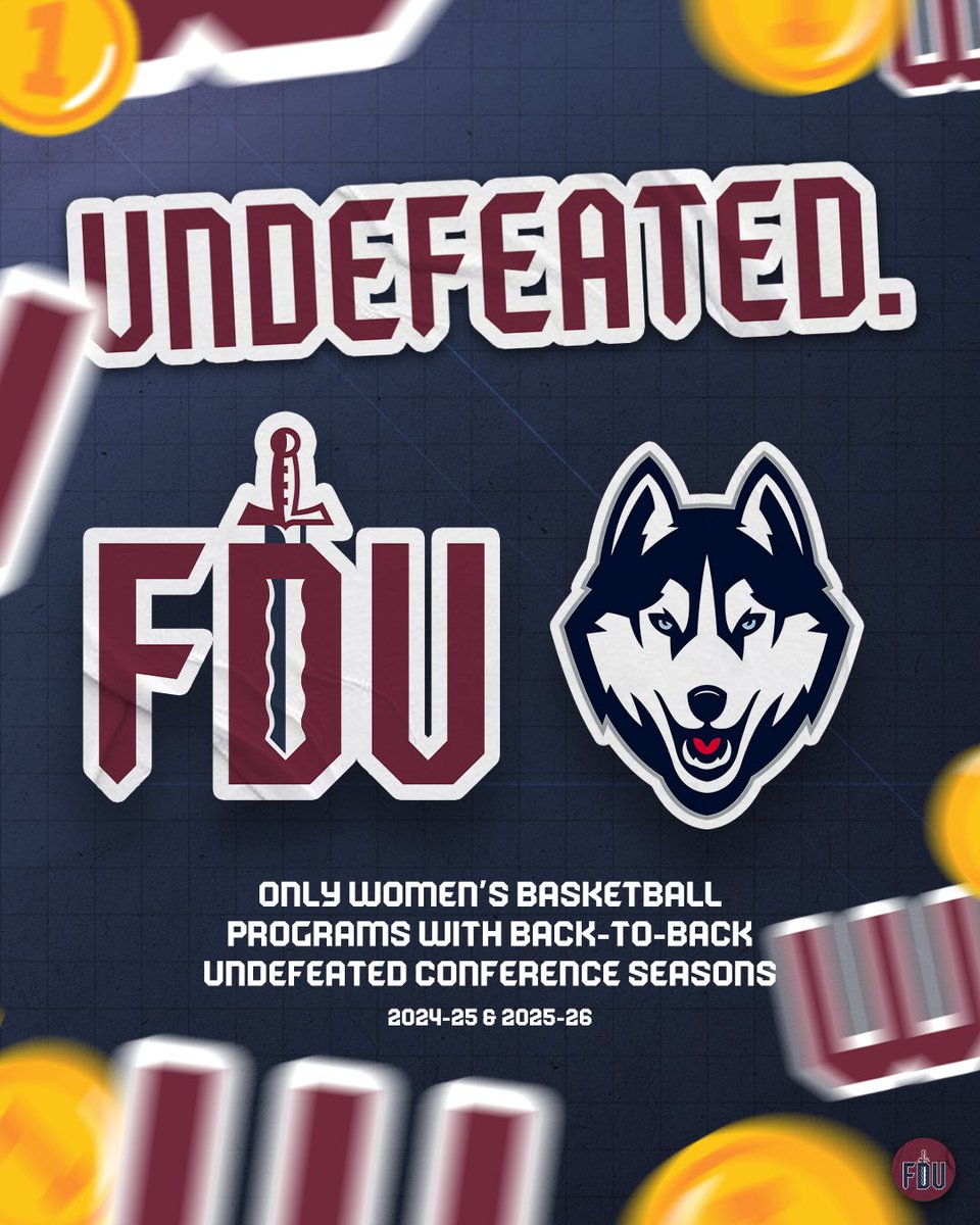 FDU Women's Basketball tweet media