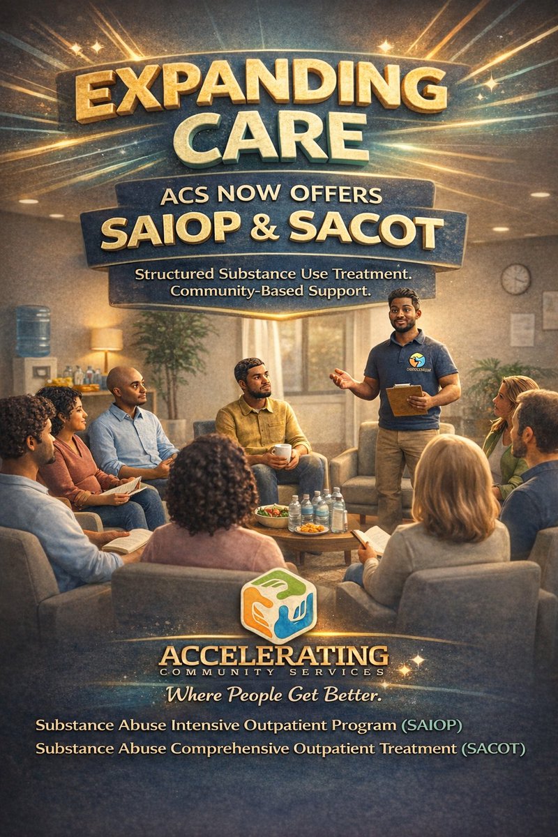 Saiop Programs Thursday Focus: Recovery. Accelerating Community Services now offers ...