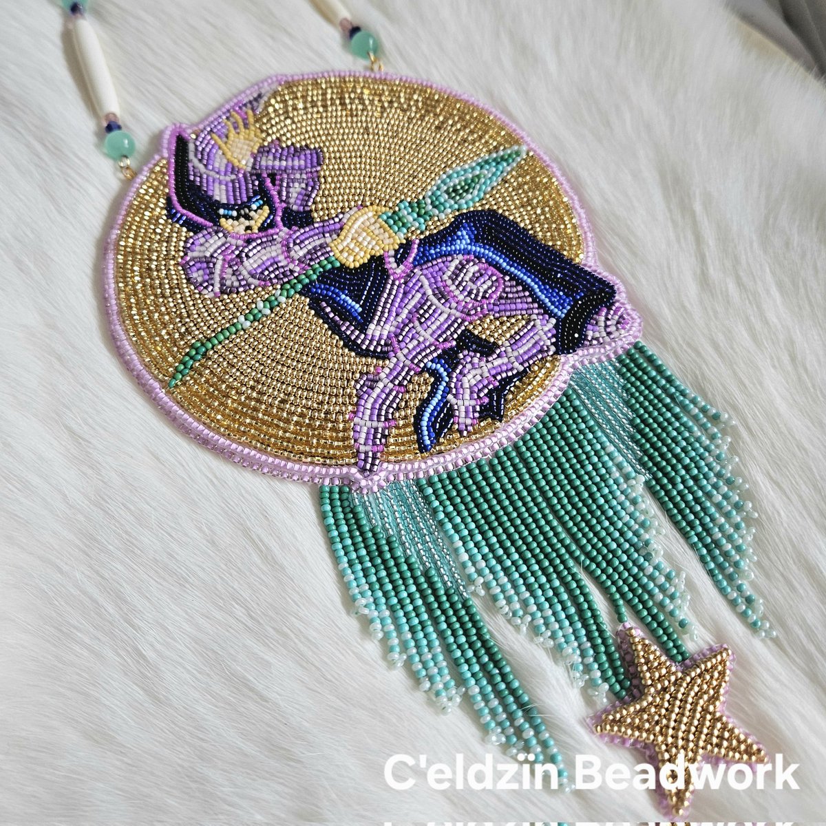 💜 Dark Magician Medallion 🩵

This gorgeous piece is not for sale, it was a custom order. I love working on larger pieces like this. Its very satisfying to see it come together ✨️