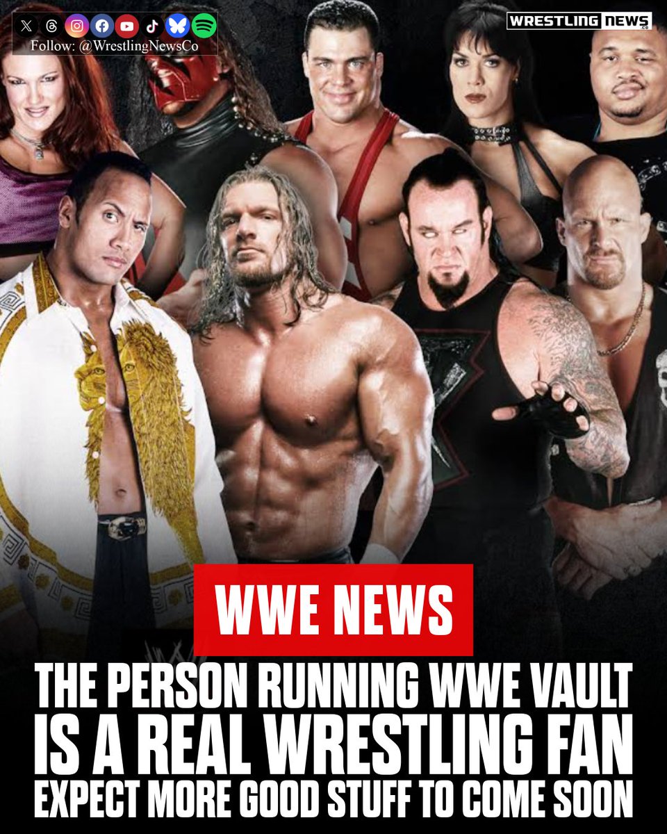 "I am acquainted with and communicate with the person who is directly in charge of managing the vault. We have been in contact, and the guy is a fan. I want people to know that he is interested in wrestling history; he is a buff. He has people that he has to answer to and things