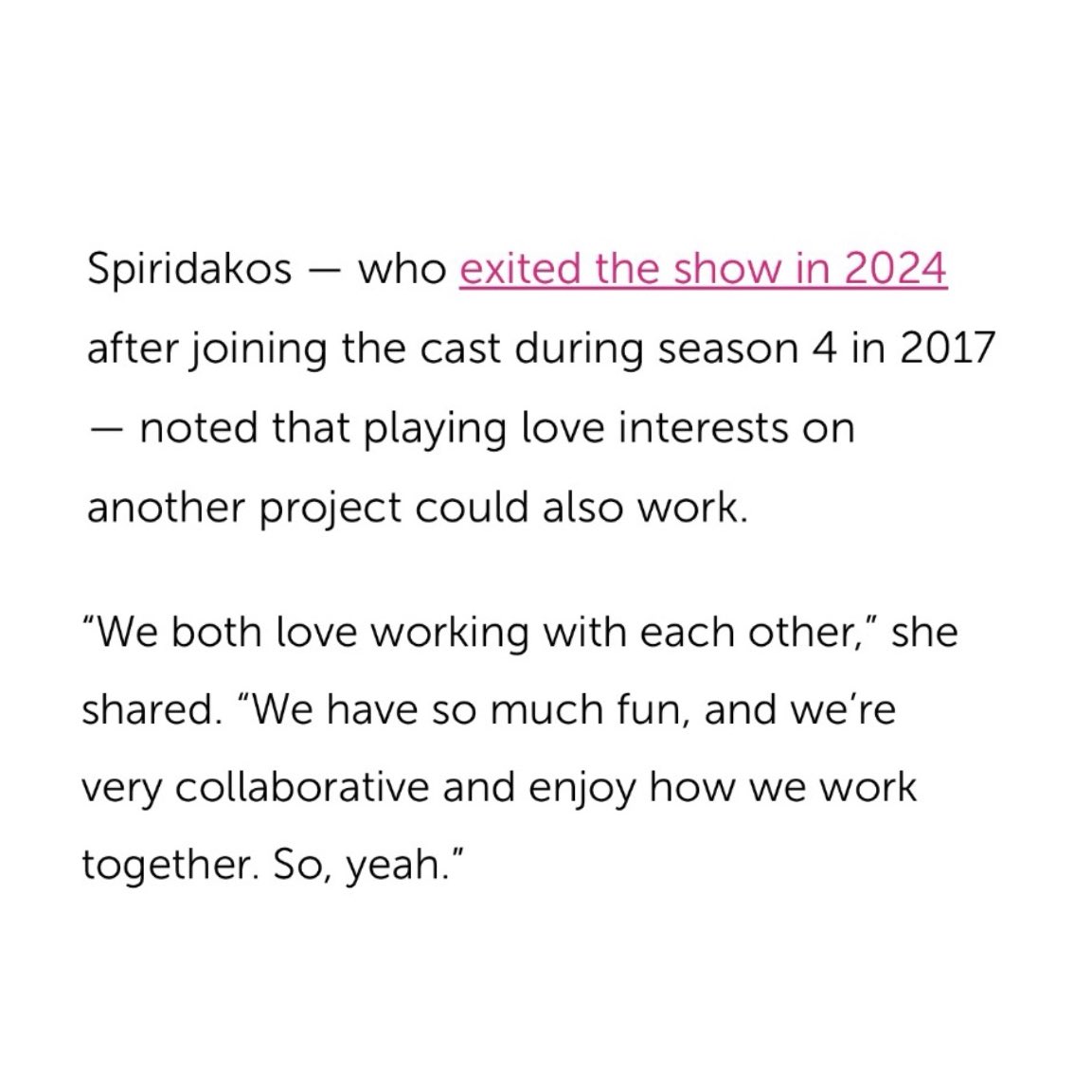 imjustwritingg's tweet photo. Tracy talking about her and Jesse being love interests elsewhere…it’s giving second nature https://t.co/vvJj9G4QwQ