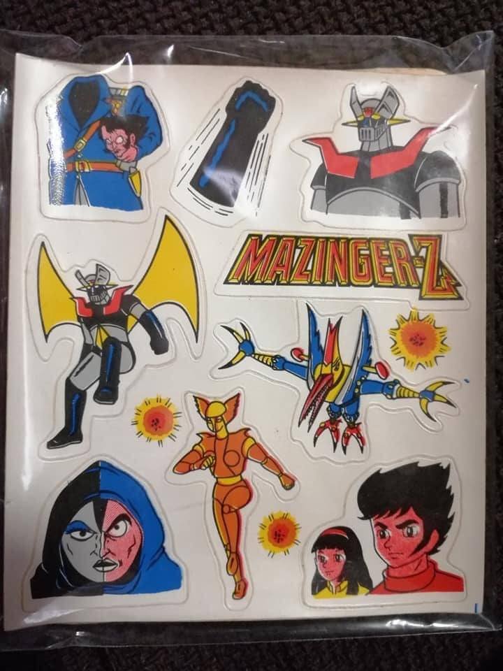 Finales de los 80s y corría a la papelería "La Victoria", en Cd. Guadalupe a comprarme planillas de "calcomanías" de #MazingerZ.