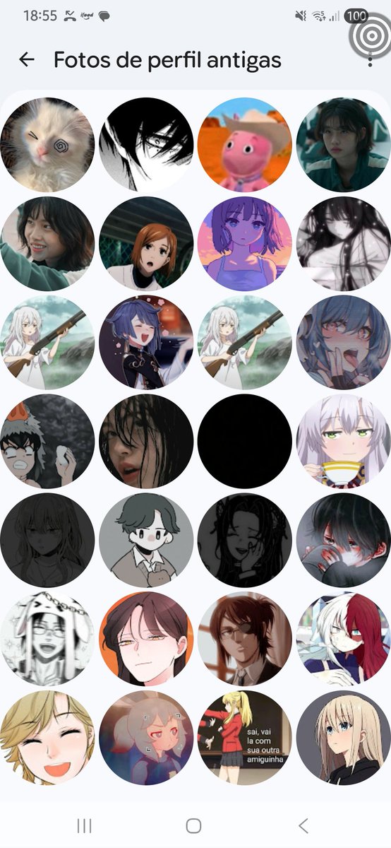 Aqui vemos uma clara evolução de gosto