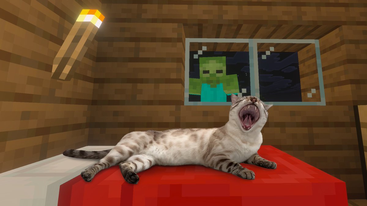 Minecraft tweet media