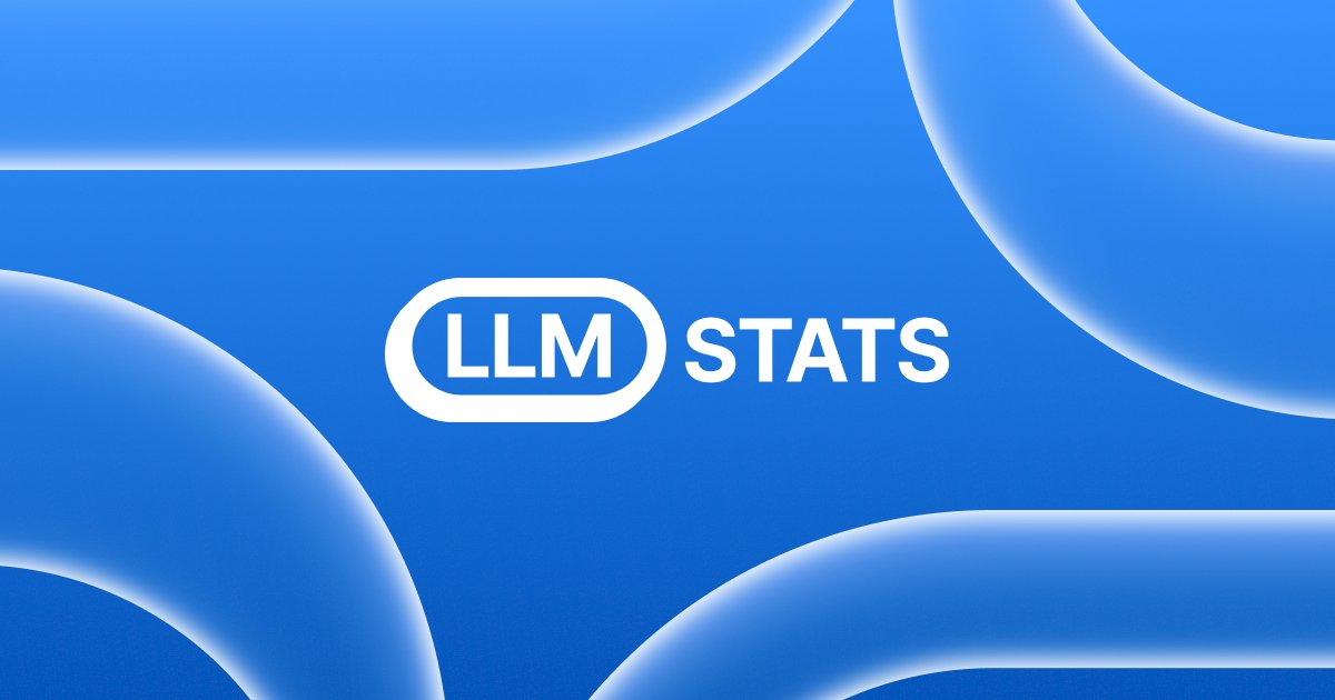 LLM Stats tweet media
