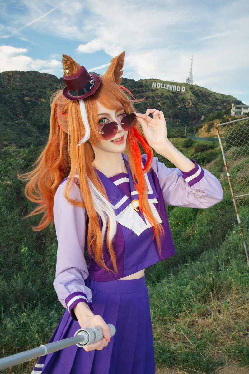 UMA IN AMERICA 🕶️

#umamusume #umamusumeprettyderby #ウマ娘 #フォーエバーヤング #umamusumecosplay
