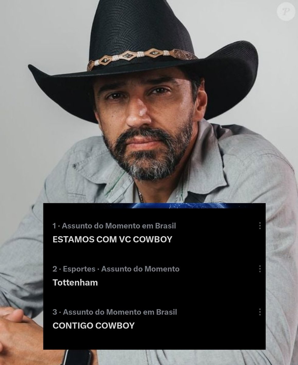 focalizeofc's tweet photo. Caralho se a gente já está conseguindo subir 2 tags e colocar em primeiro e segundo em 10 minutos 
Se o voto de torcida fosse 50/50
Pode ter certeza a gente estaria amassando essa porra... 
ESTAMOS COM VC COWBOY https://t.co/YDFK7bARkc