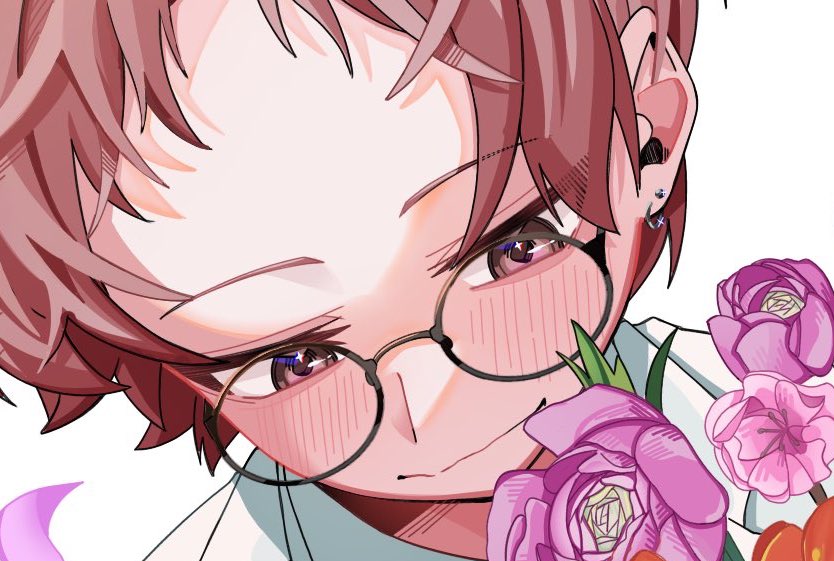 お顔は頑張った