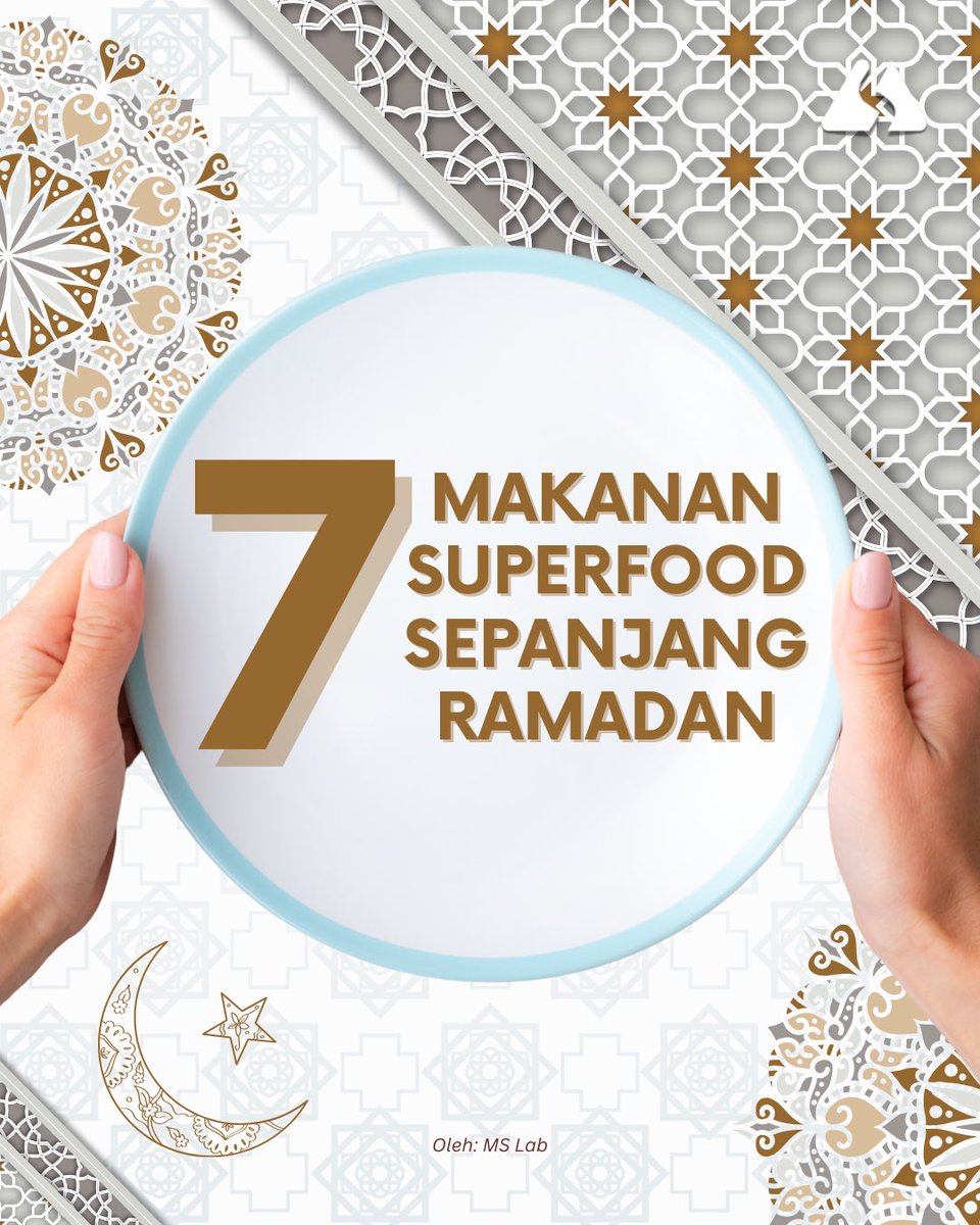 Media_Selangor's tweet image. Rahsia kekal bertenaga ketika puasa? Pilih superfood semasa sahur dan berbuka! Amalkan pengambilan seperti kurma, kiwi, buah tin dan madu untuk nutrisi maksimum 🥗💪✨

[1/3]

#MediaSelangor #Superfood #MakananSihat