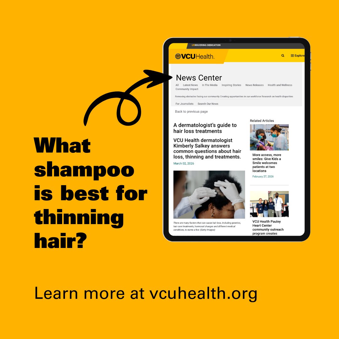 VCU Health tweet media