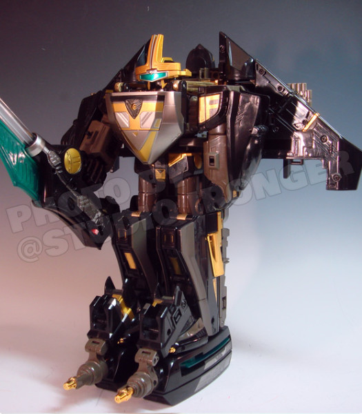 DXブラックフォーメーション・タイムロボ シャドウα。 未来戦隊タイム