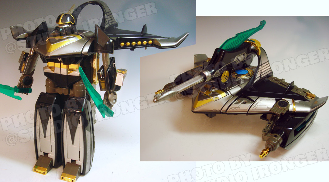 DXブラックフォーメーション・タイムロボ シャドウα。 未来戦隊タイム