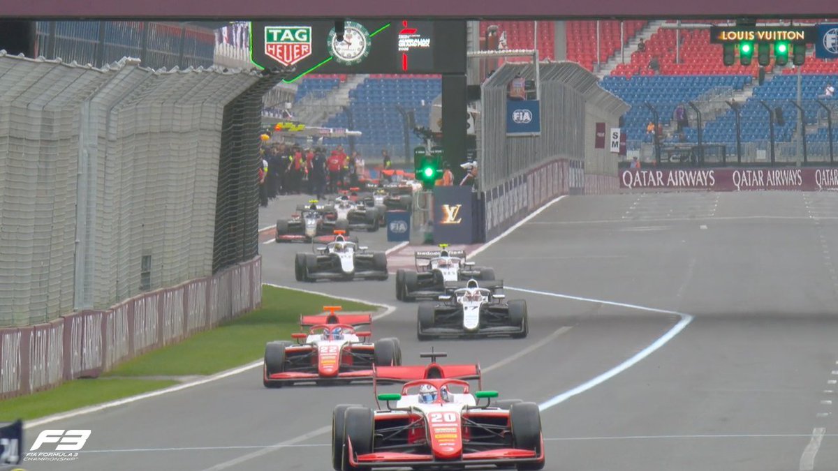 F3 CARS ON TRACK
I REPEAT, CARS ON TRACK
