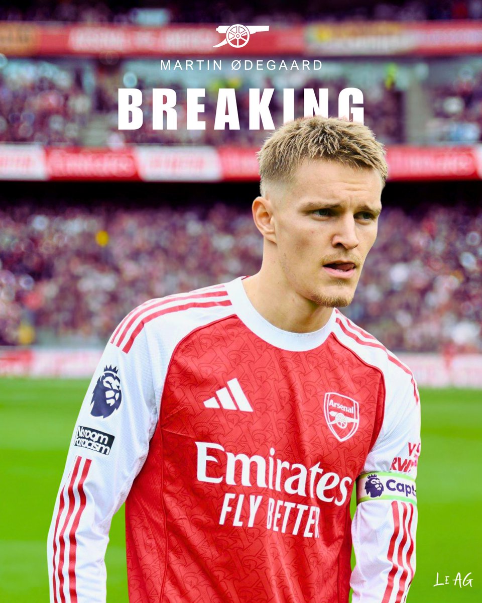 leafricangooner's tweet photo. 🚨 BREAKING from @viaplay:

Martin Ødegaard could be sidelined a little longer by the knee problem that ruled him out of Arsenal’s wins over Chelsea & Brighton.

With Norwegian manager stating: “There is nothing serious about Martin. The most important thing is that he recovers completely & is good for us in the summer.

For those of us who care about the World Cup, it’s not a disaster that he’s getting some breaks now. He’s going to rebuild & be crucial for Arsenal in April-May & maybe late March.” 🇳🇴 ©️