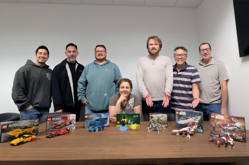 Huitt_Zollars's tweet photo. During Engineering Week, our Ontario office team took a creative pause, thanks to an idea from Brandon Pop, to build a small LEGO set together.

#EWeek2026 #EngineerWeek #TransformYourFuture #TeamHZ https://t.co/5l7kmkxuFd