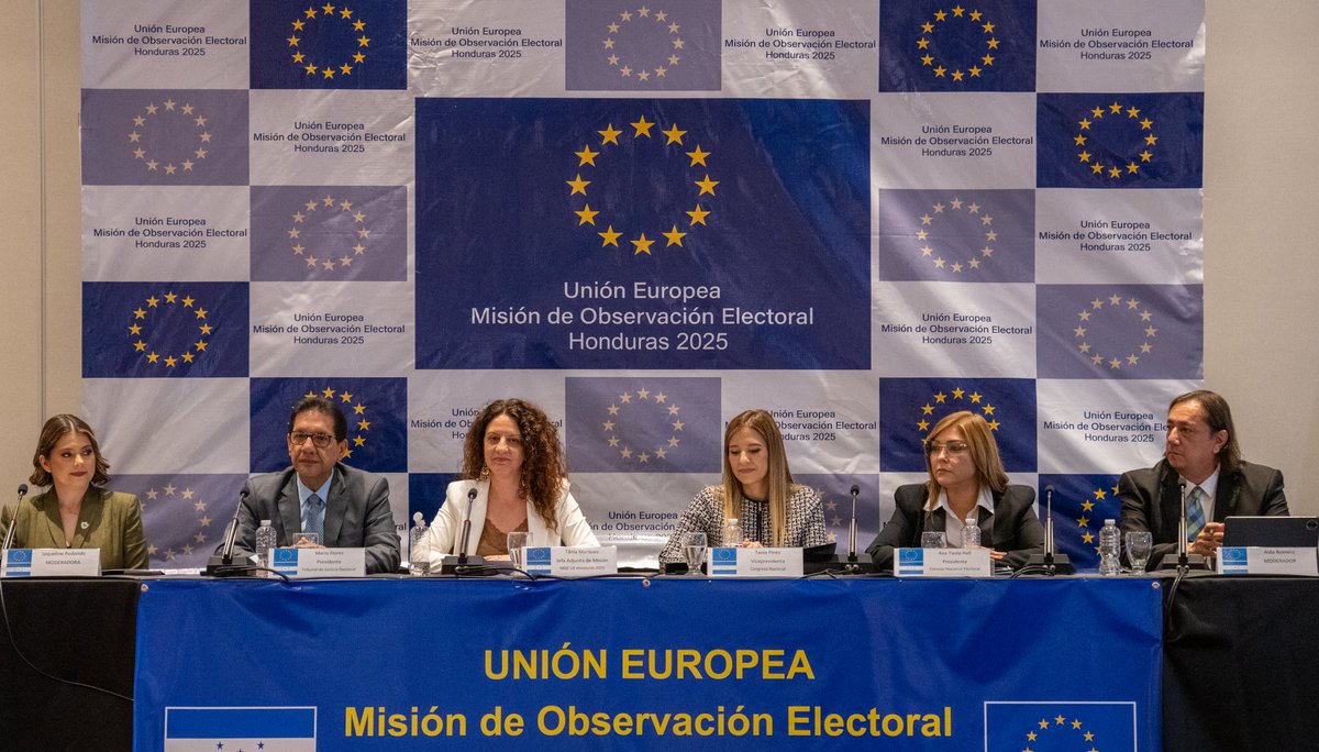 Misión de Observación Electoral UE - Honduras 2025 tweet media