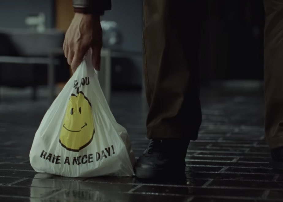 grapejuicegardn's tweet photo. idk if anyone else has talked about this but all the references surrounding “have a nice day” aperture mv, pleasing snail sign up, smiley face sweaters, the bag sneak during the brit awards, hshq sign ups for tour/texts… this could be a reach but i fear something BIG is coming https://t.co/Dm65xgLbDN