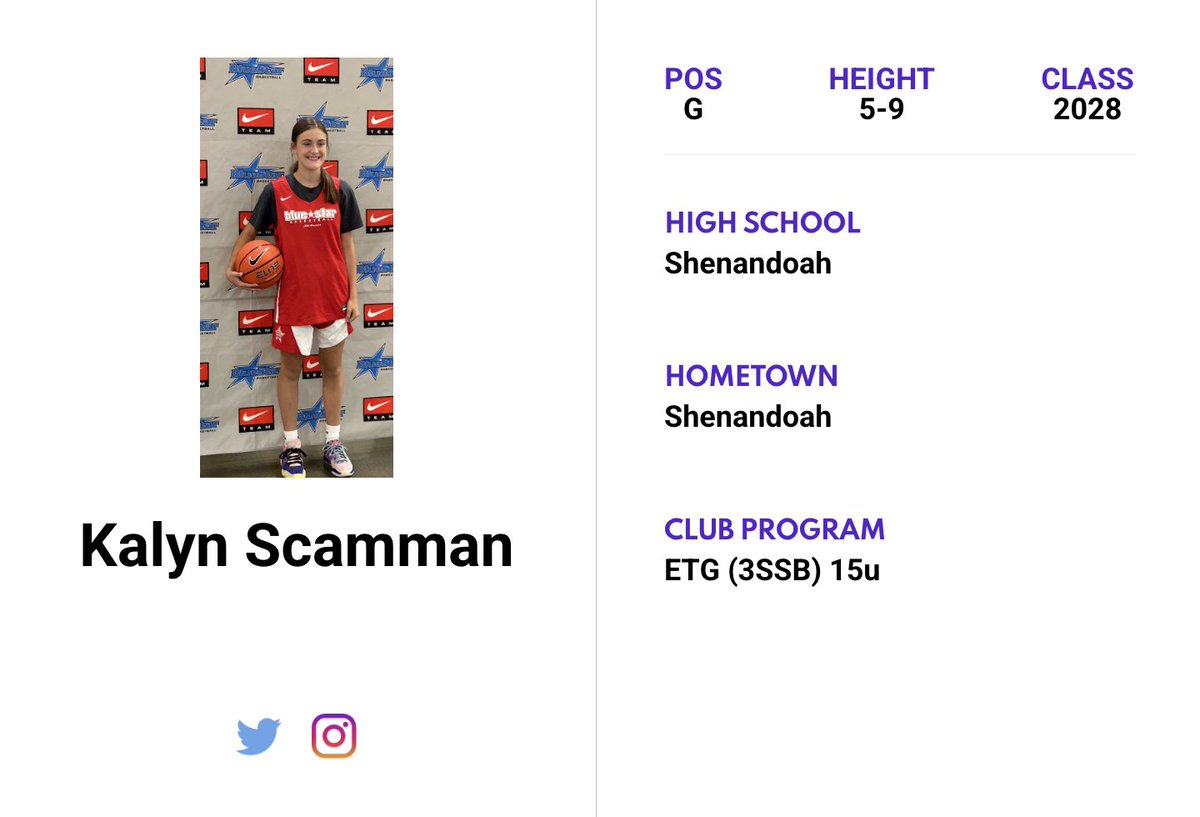 Iowa Jr. All-Star GBB tweet media