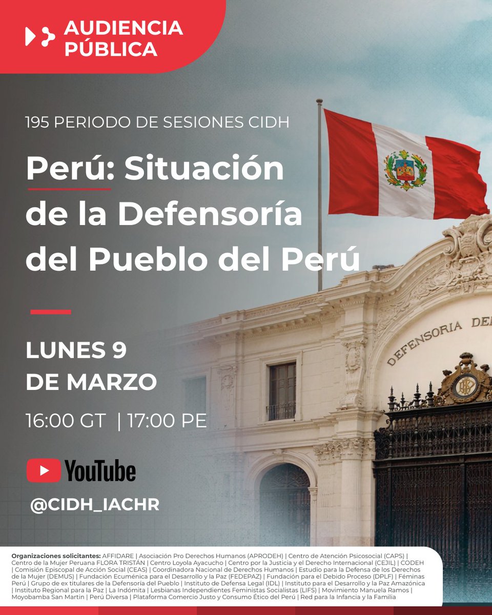 Asociación Pro Derechos Humanos - APRODEH tweet media