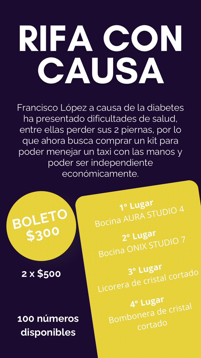 _Lakoala's tweet photo. @RicardoBSalinas Tío Richi, yo te pido apoyo para difundir esta rifa para ayudar a mi tío, solo con que lo repostees nos basta!!! Por favor 🙏 https://t.co/wo1MbWjOP7