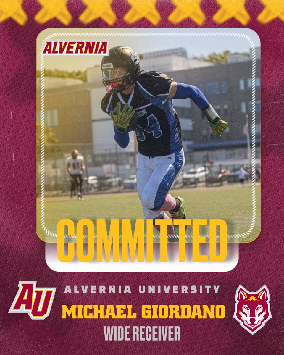 Alvernia Football tweet media