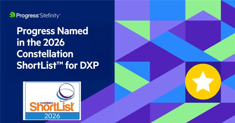 Progress Sitefinity tweet media