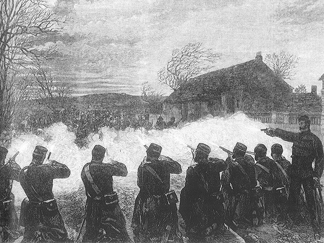 NationhoodRC's tweet photo. ON THIS DAY — 5 March 1867

The Fenian Rising began across Ireland as members of the Irish Republican Brotherhood attempted to overthrow British rule and establish an Irish Republic.

Fenianism wasn't just another Irish based movement — it was the first implication of Irish Nationalism going transnational, opening up the channels that would eventually lead to the freedom of Ireland.

The struggle for the Irish interest was being organized on both sides of the Atlantic. In Ireland when the rising began, Fenian groups mobilized around the country, both rural and in cities. One of the most notable clashes occurred near Tallaght Hill outside Dublin, where several hundred Fenians exchanged fire with the Royal Irish Constabulary.

The rebellion ultimately failed due to arrests of leaders, informers, and poor coordination. Yet Fenianism did not end in 1867.

From 1870 to 1871, the Fenian Brotherhood in America conducted several raids into the Canadian provinces of Quebec and Manitoba, their goal audacious — secure as much territory as possible against the British Empire to use as a bargaining chip for Ireland's sake.

The Fenians started and carried a revolutionary tradition which would go on to define Irish America, and ultimately leading to Irish independence. Our greatest strength has always been to play identity politics, and it's time we start to play again.