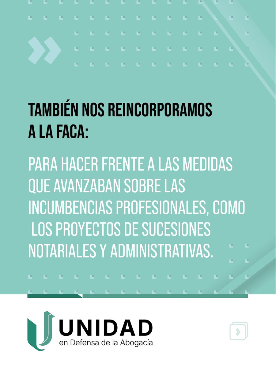 Unidad en Defensa de la Abogacía tweet media