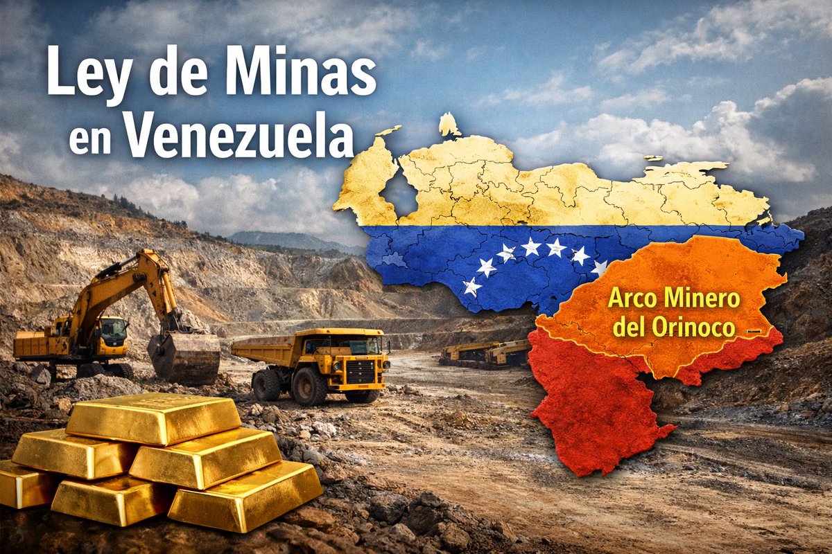 🔥 Lo de la nueva Ley de Minas en Venezuela 🇻🇪  va a una velocidad que asusta. Mañana mismo la Asamblea Nacional la va a aprobar de manera expedita (vía fast-track) para que no haya excusas con los inversionistas.
¿Cuál es la jugada real detrás de este movimiento? Abro hilo...