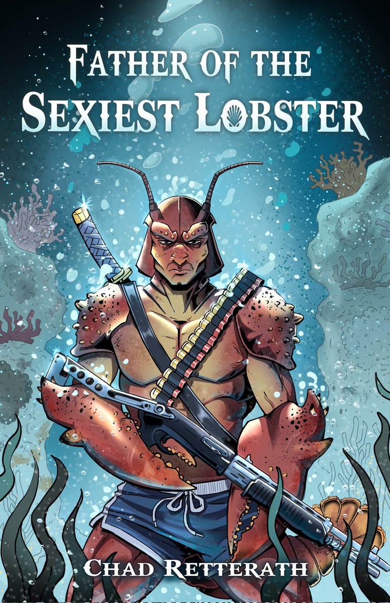 cmretterath's tweet photo. Sometimes you have to commit to the weird ideas you have.
Father of the Sexiest Lobster is my newest story. A time loop story that's like Taken combined with Spongebob or something.
Currently only available on Royal Road. Coming soon(ish) to paperback and kindle https://t.co/ysfS30zOuO