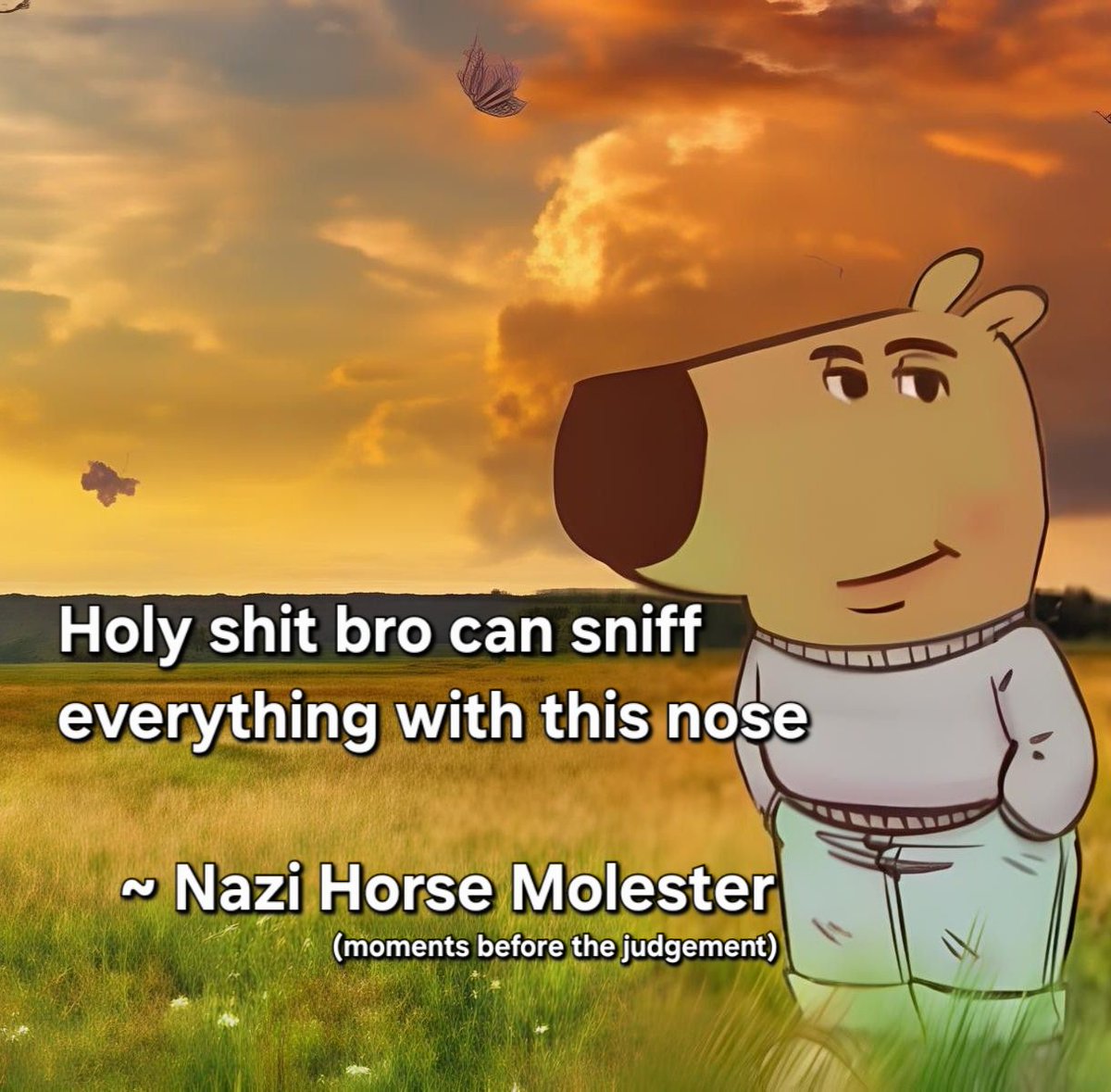 Nazi Horse Molester tweet media