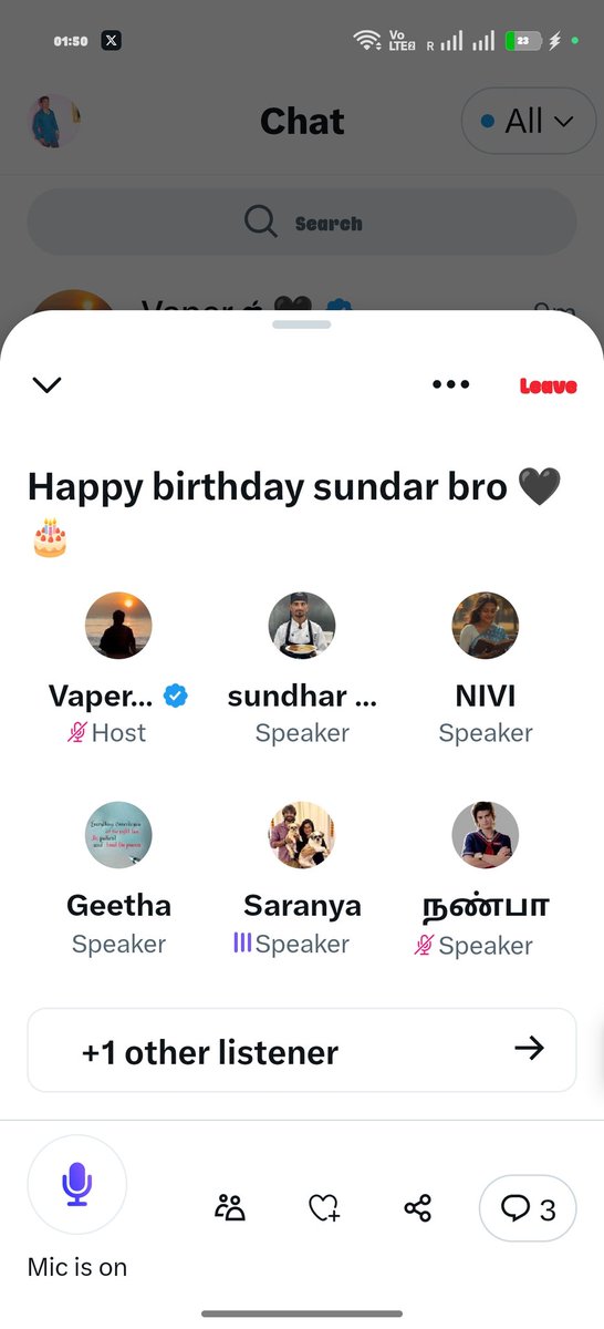 Today i really happy guys 💝 
This year my gift 🎁 all person my best friends 💓 💓 
<a href="/Guruprasath_02/">Guru</a>
<a href="/PriyankaKathir5/">Priyanka Kathiresan</a>
<a href="/RubyPearl0404/">RubyPearl0404</a>
<a href="/anushasrini23/">Anusha</a>
<a href="/Samp10Sangeetha/">Geetha</a> 
<a href="/Saranya24570769/">Saranya</a> 
<a href="/NivedaS42174/">NIVI</a> 
<a href="/Vaathiyar25/">Vaper  🖤</a> 
<a href="/ShreyaPrak96965/">lovelikenone</a> 
 thank you so much 🫂🫂 love you too all🖤🖤🖤🤗