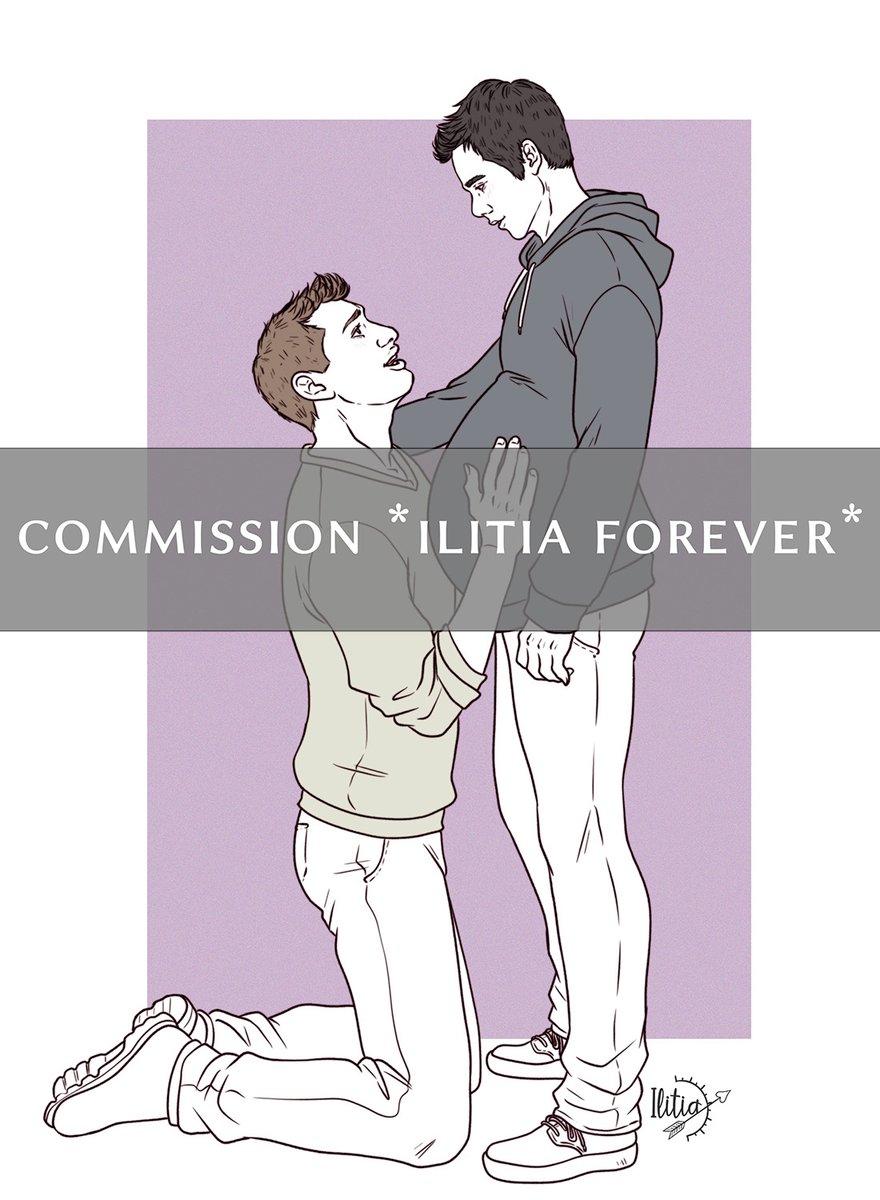 IlitiaForever's tweet photo. And the second winner of the Christmas raffle, a comision steter. #commission #mpreg #steter #TeenWolf https://t.co/oqKoPbXpFB