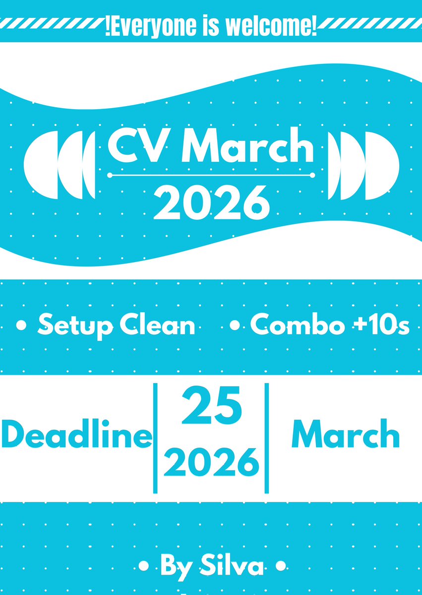 Another new chapter begins, I hope to see you all in March🙏😁
Everyone is welcome, I look forward to your combos🔥❤

Please share this post as much as you can so that we can get the community moving together🙏🔥❤