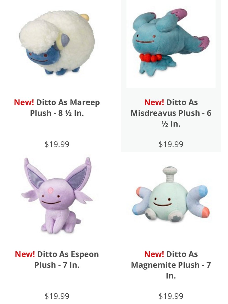 Dittoポケモンセンター メタモンポケモンぬいぐるみPocketmonster