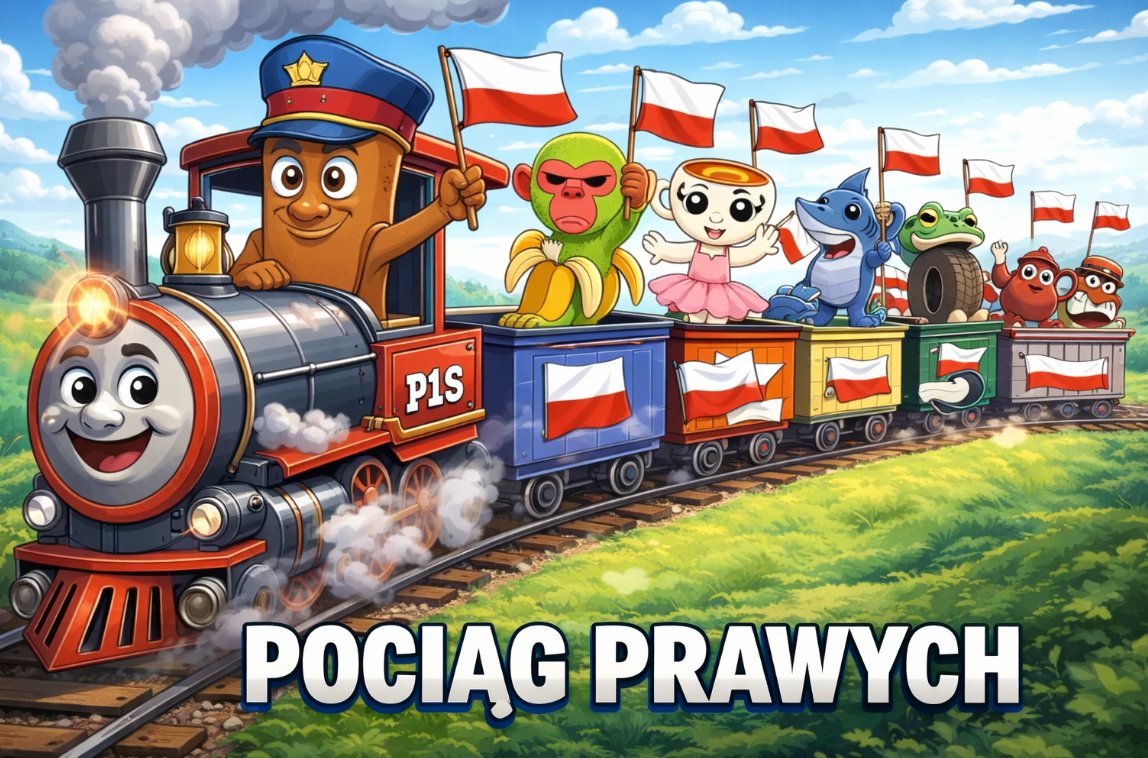 Dzień dobry Polsko! 🇵🇱

Szykujemy się na wybory 2027, musimy pogonić tą cholerną władzę!

Dzisiejszy pociąg! 🚆

<a href="/Stasiekmu/">Stasiek 🇵🇱💯</a>  
<a href="/Seawater_21/">Love4🇺🇸</a>
<a href="/zahrashashemi/">Zahra Hashemi</a>
<a href="/DobkowskaE1329/">Ewa #PociągPrawych #TakdlaCPK❤️❤️❤️🇵🇱🇵🇱🇵🇱</a>
<a href="/Antoni1125449/">Antoni</a>
<a href="/Adama47888K/">@Adama47888K</a>
<a href="/BPielas/">Atyde 🤍❤️ #JestemProblememTuska</a> 
<a href="/Zielek68/">Grzegorz Zieliński 🇵🇱 #NawrockiMoimPrezydentem</a>
<a href="/JarekMo/">Jaroslaw</a>
<a href="/NMarekc/">Nowy marekc - #PociągPrawych ✝️ 🇵🇱🇨🇭</a>
<a href="/Hubal667522/">Hubal #ReparacjeDlaPolski 🇵🇱</a>
<a href="/kowalski366553/">Jan Kowalski</a>

#JedziemyDalej