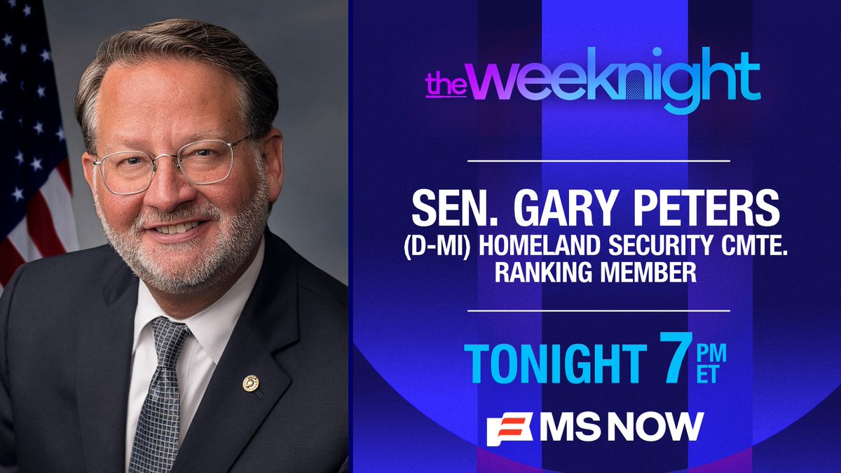 The Weeknight on MS NOW tweet media