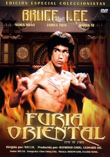 #furiaoriental La venganza por el asesinato de un maestro de artes marciales.Escenarios cutres,secundarios cutres,música cutre,pero qué exhibición de artes marciales!! Quieres saber porqué Bruce Lee se hizo un mito? Disfruta de la película: está llena de hostias y magia.4/5