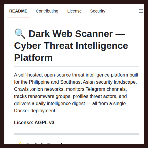 tom_doerr's tweet photo. Platform for intelligence on threat actors and ransomware groups

https://t.co/yyPkheEUAb https://t.co/nlsPsukY30