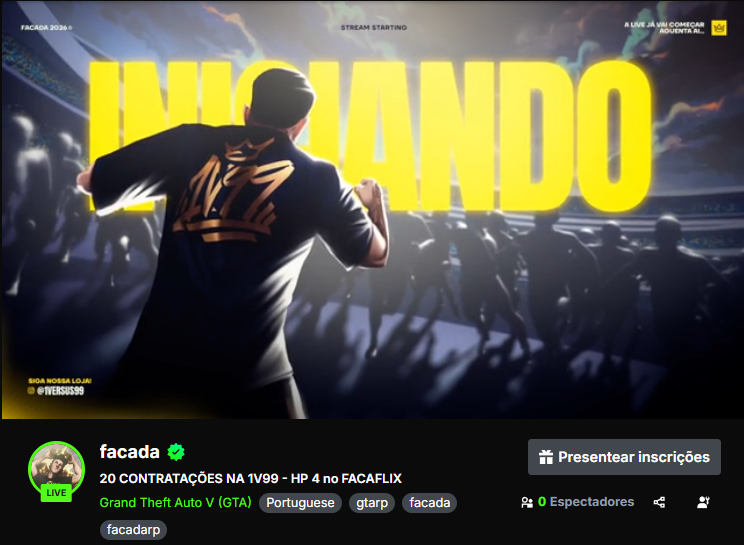 LOUD Facada1v99 tweet media