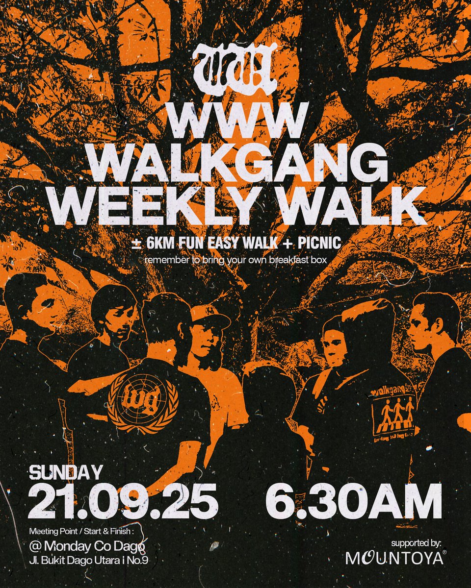 Walkgang Bandung tweet media