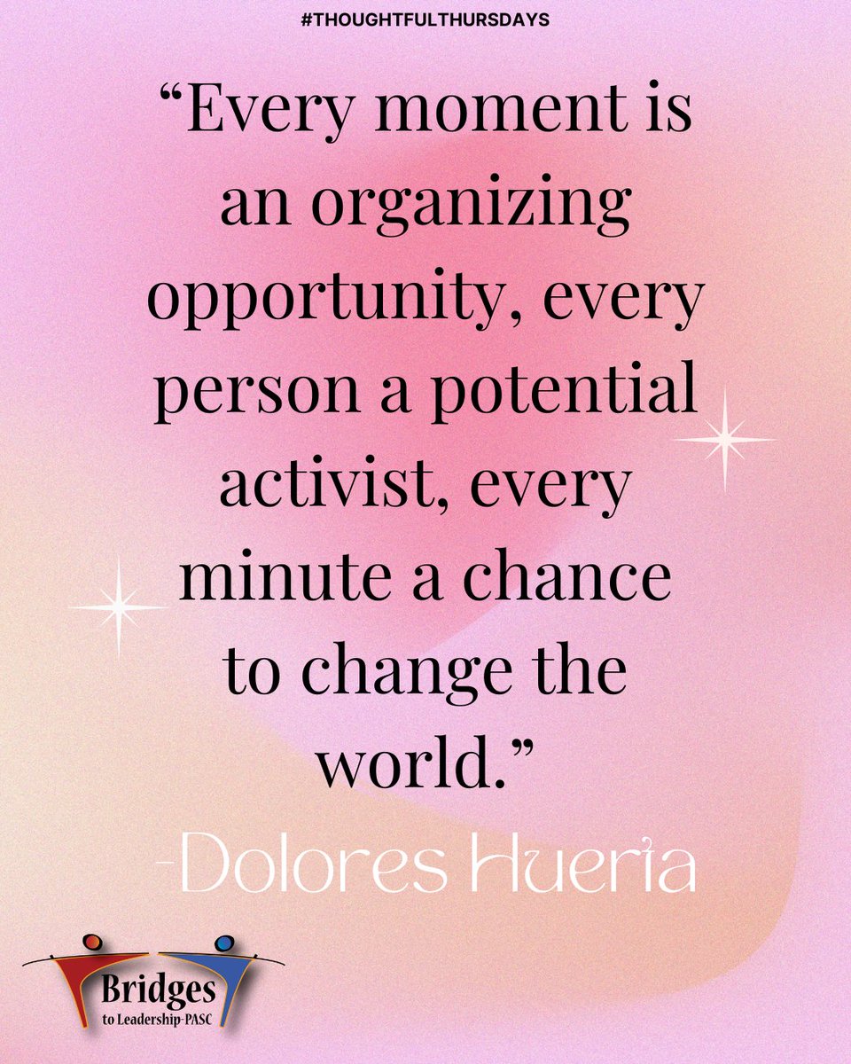 Bridges to Leadership (PASC) tweet media