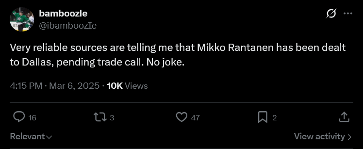 x - bamboozle tweet media