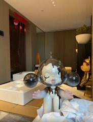 Arya9874's tweet photo. SKULL PANDA is full of girlishness between light and dark. Recently, Pop Mart has become my favorite. Sometimes when I go on a plane. 🐼 https://t.co/CqPZVUuIeq