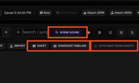 Cohesive score button