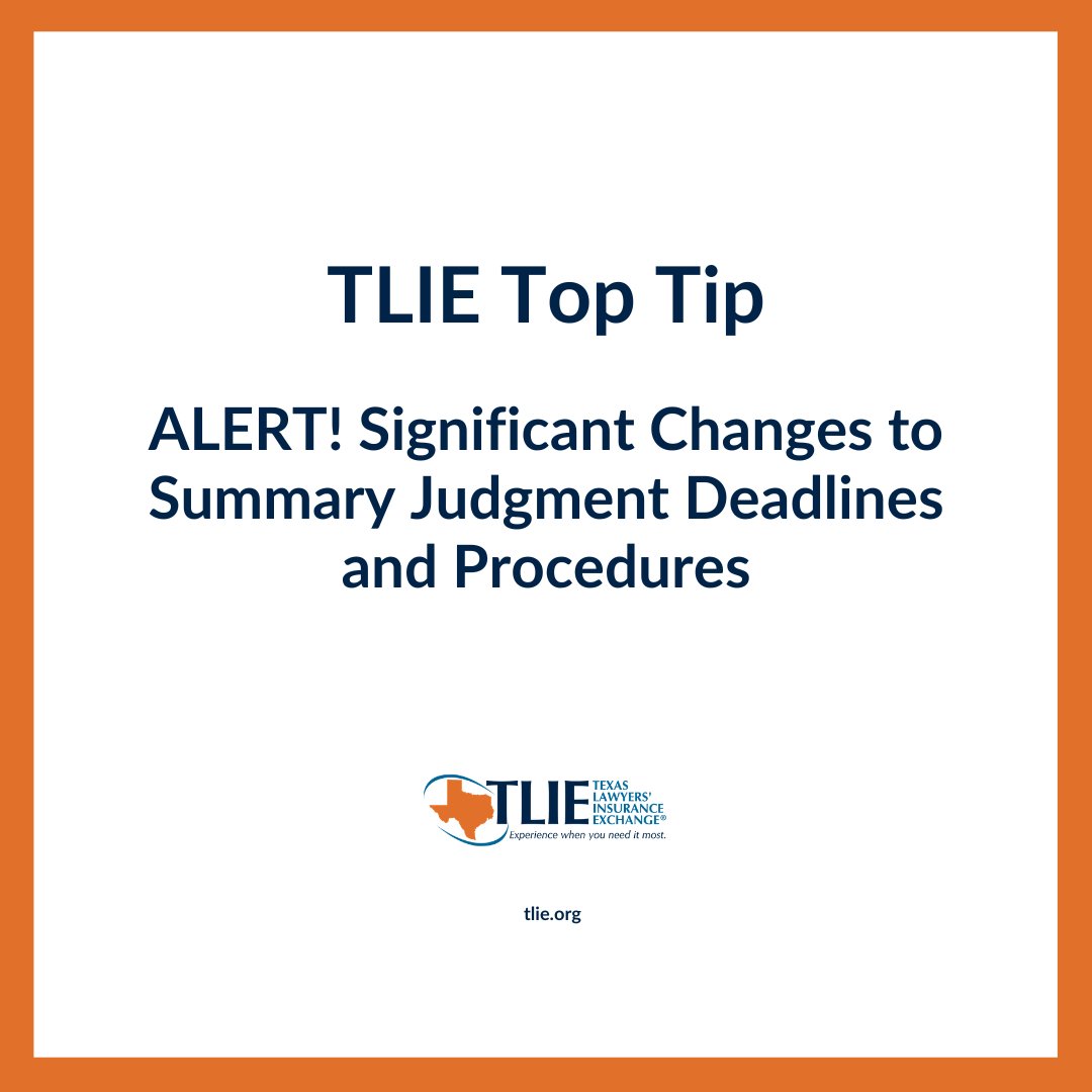 Texas Lawyers' Insurance Exchange tweet media