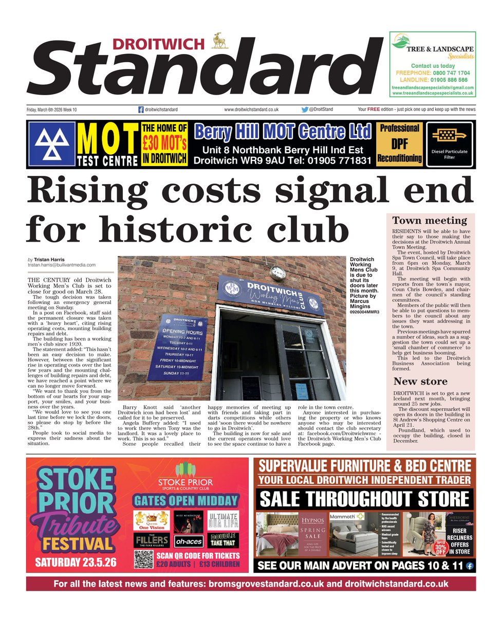 Droitwich Standard tweet media